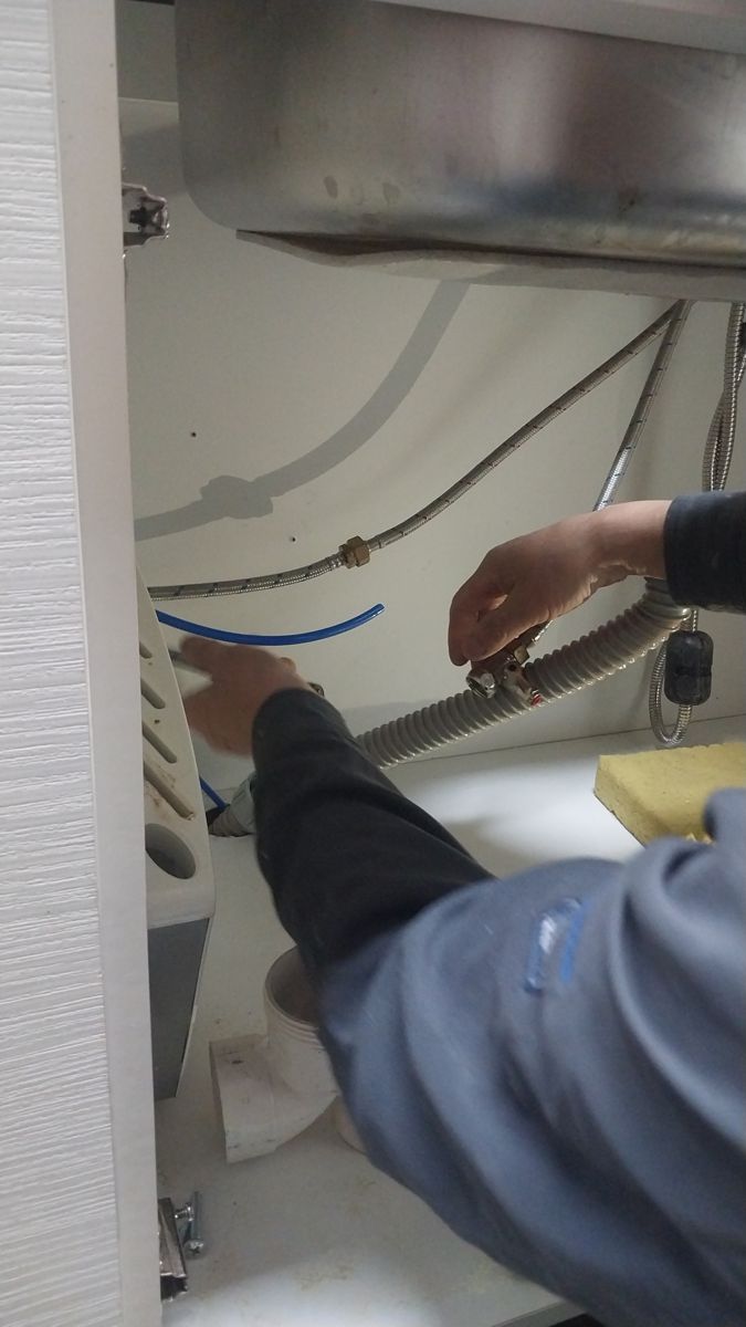 등촌동 싱크대 아래 배관 점검